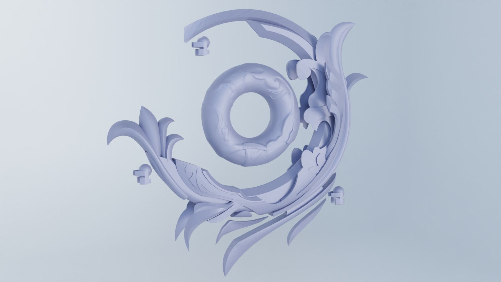 Everlasting Moonglow -NOT GAME EXPORT- Genshin Impact 3D print 3D print model_3