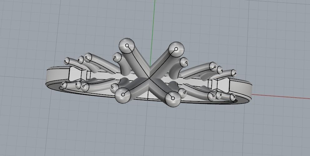 Ring 975 3D print model_8