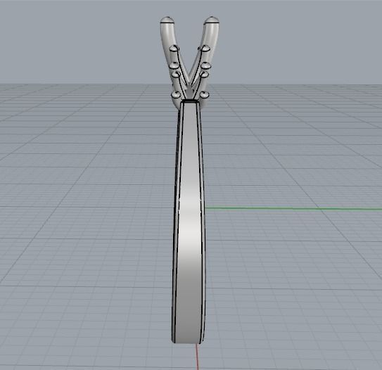 Ring 975 3D print model_7