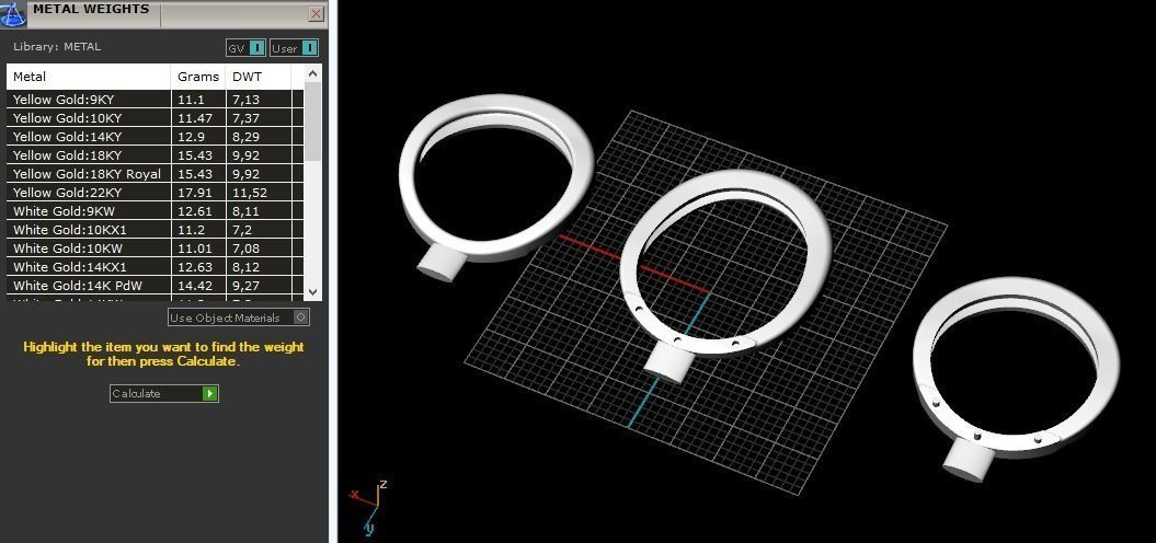 Ring 974 3D print model_2