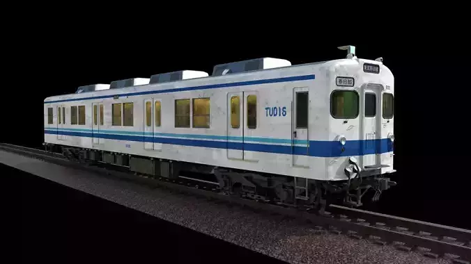 Tobu Series 5000 V2 Low-poly 3D model