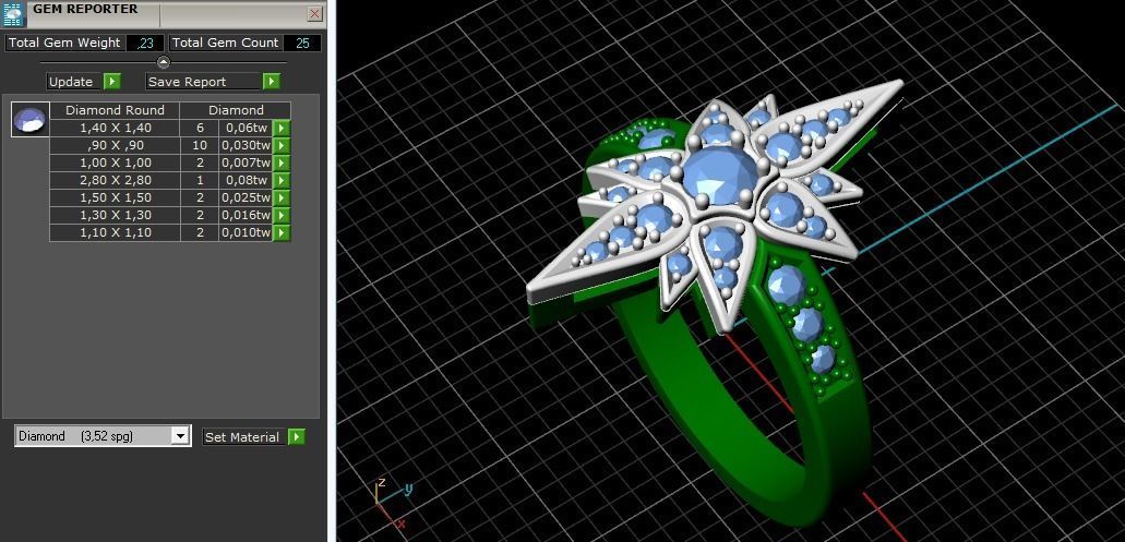 Ring STERN Model 992 3D print model_7