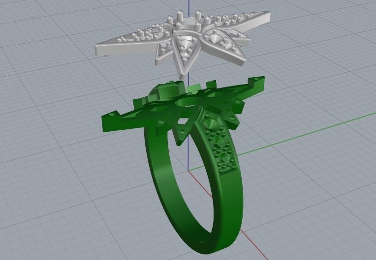 Ring STERN Model 992 3D print model_8