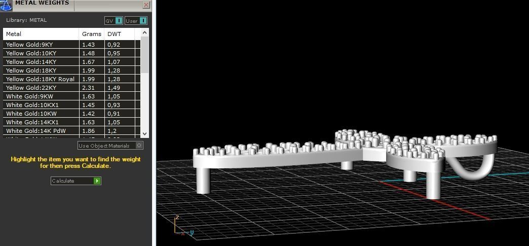 Pendant cross 989 3D print model_2