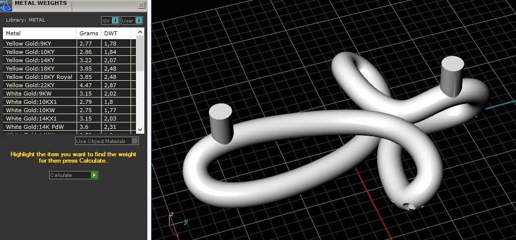 Pendant cross 987 3D print model_2