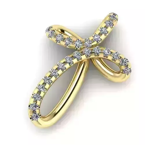 Pendant cross 987