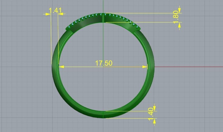 Ring 986 3D print model_4