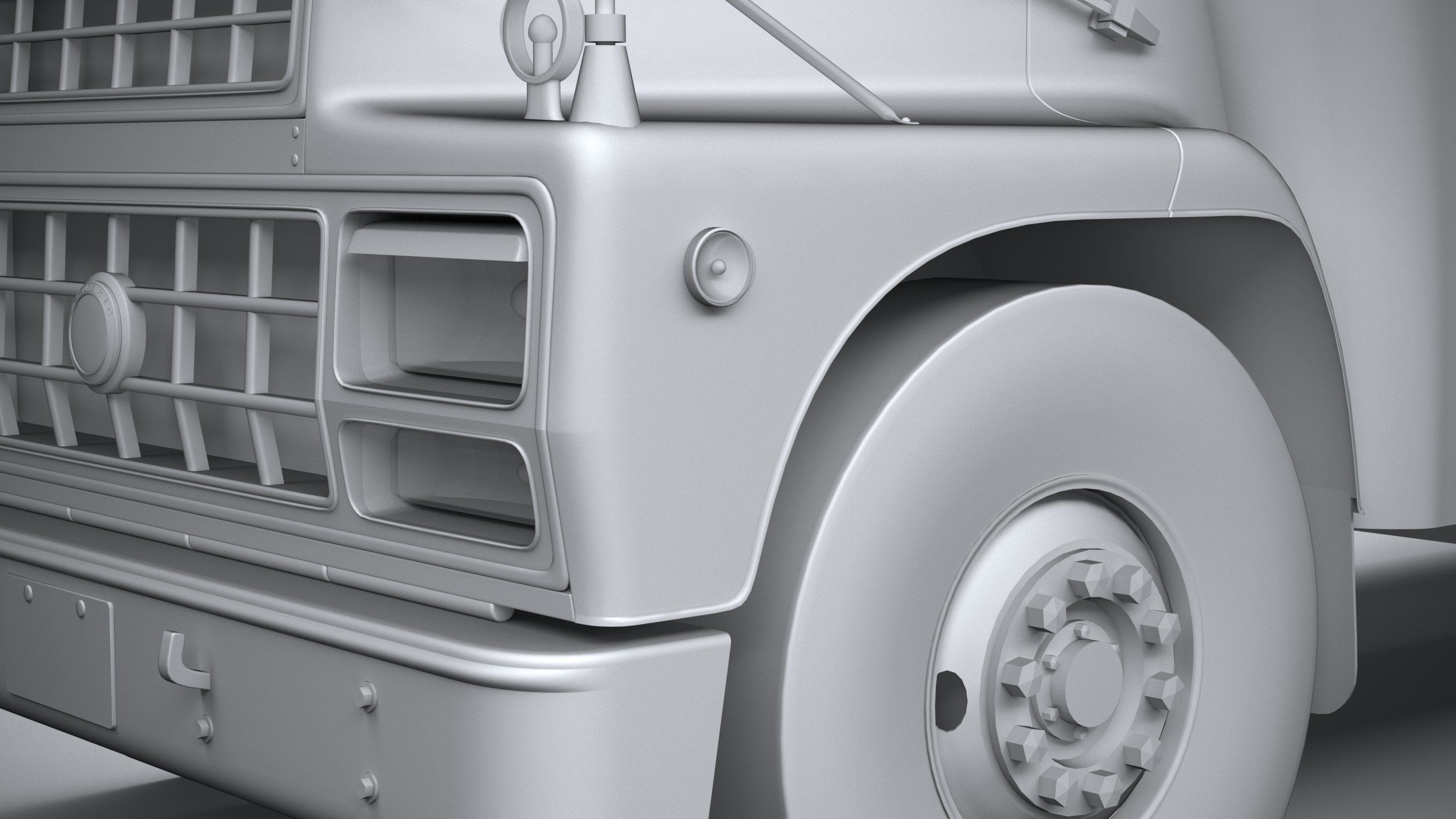 Generic SchoolBus 1980 3D model_23