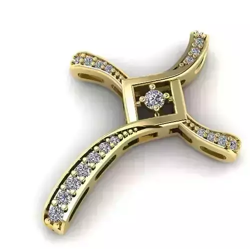 Pendant Cross 999