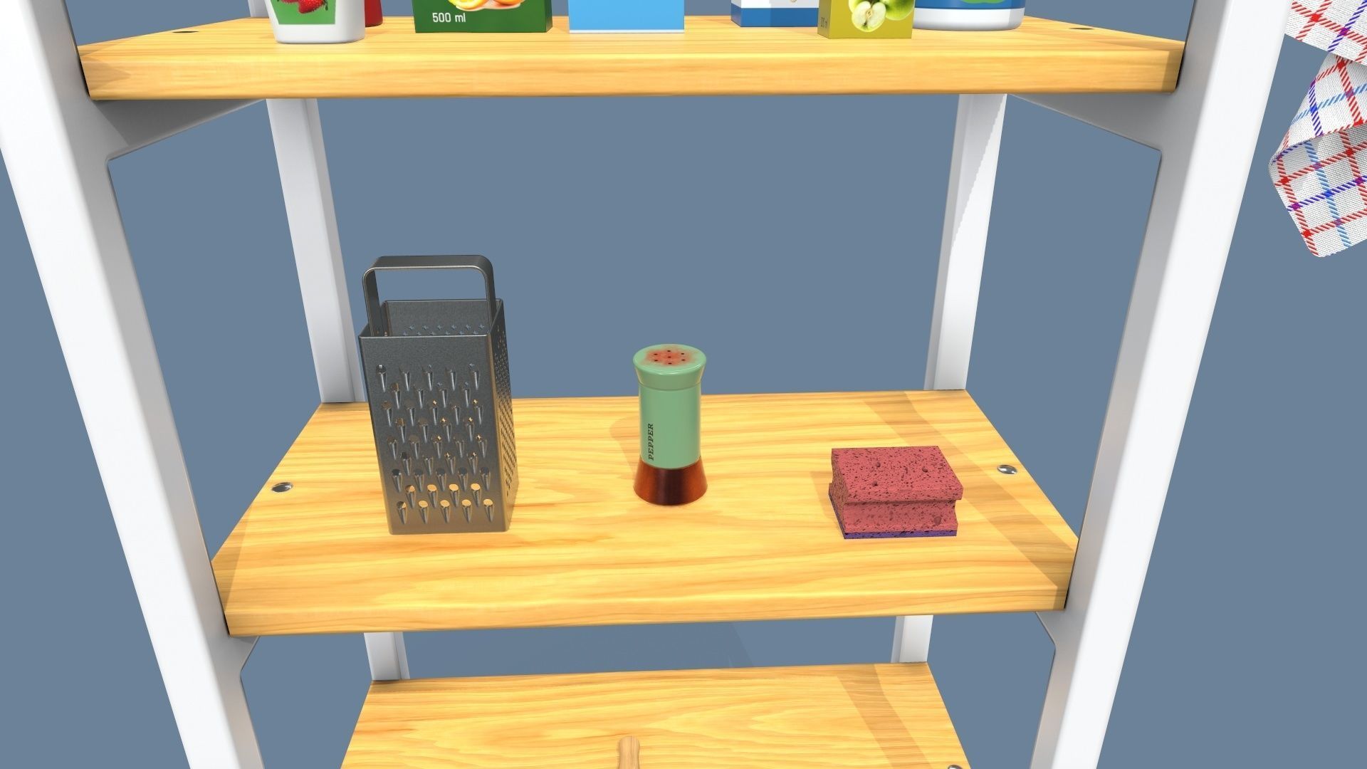 Kitchen Accessories 3D model_5