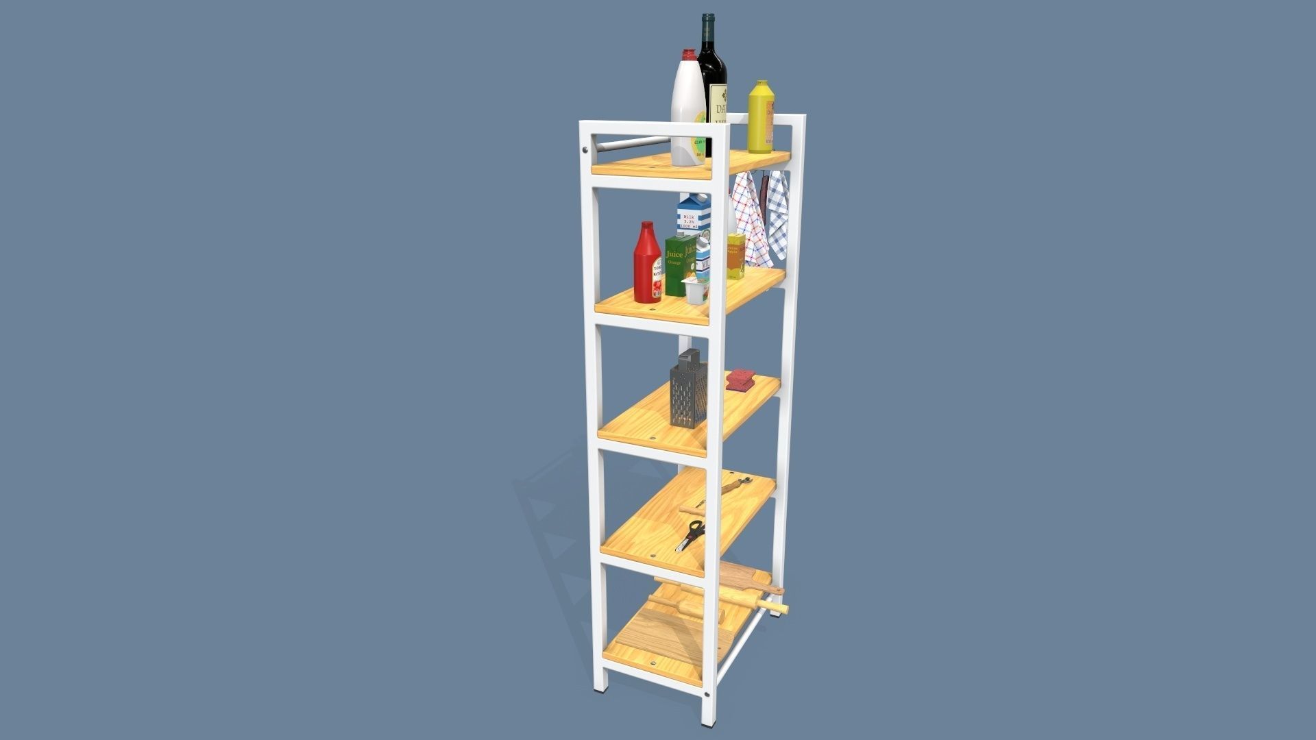 Kitchen Accessories 3D model_10