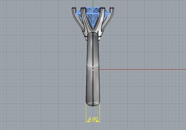 Soliter ring 1005 3D print model_6