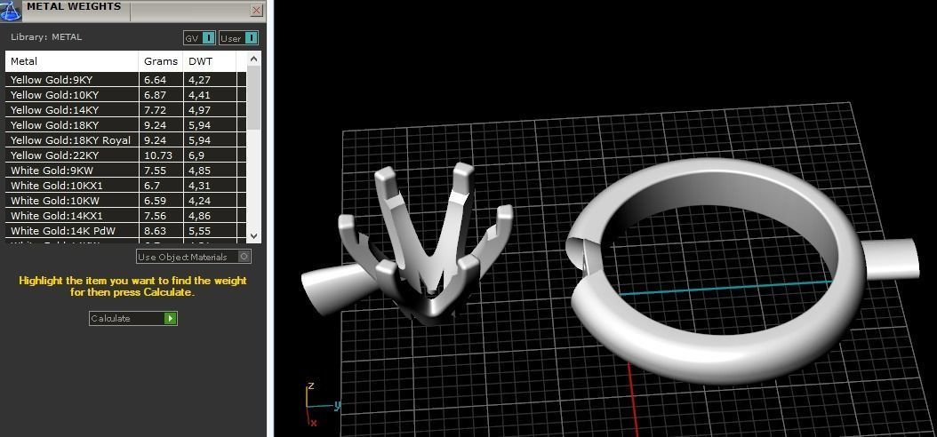 Soliter ring 1005 3D print model_2