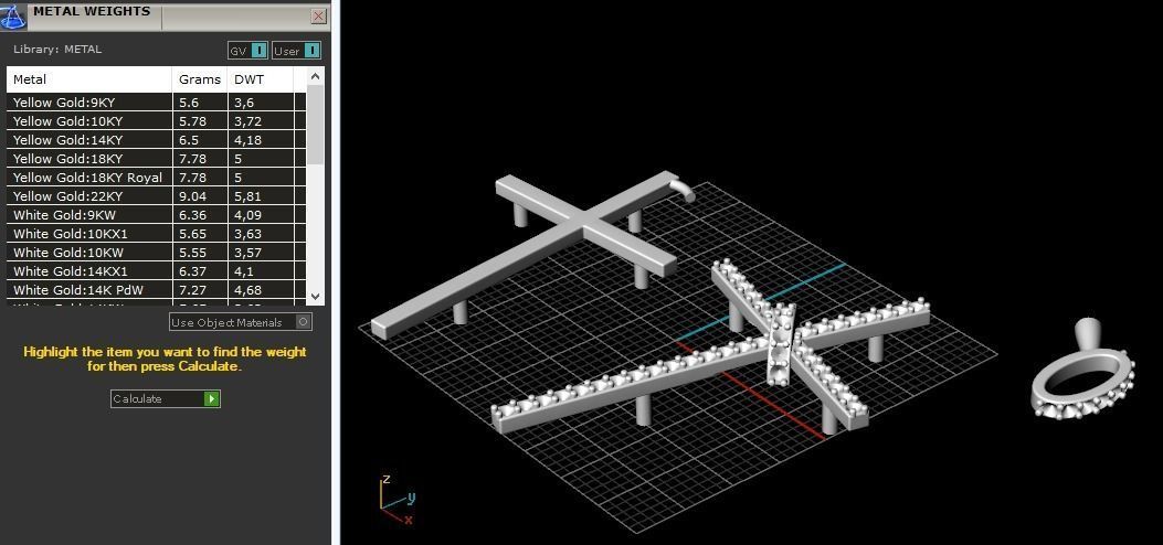 Pendant Cross 1004 3D print model_2