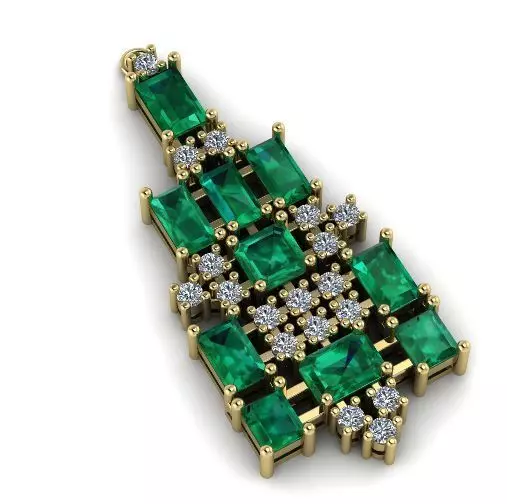 Pendant 1022 3D print model_0