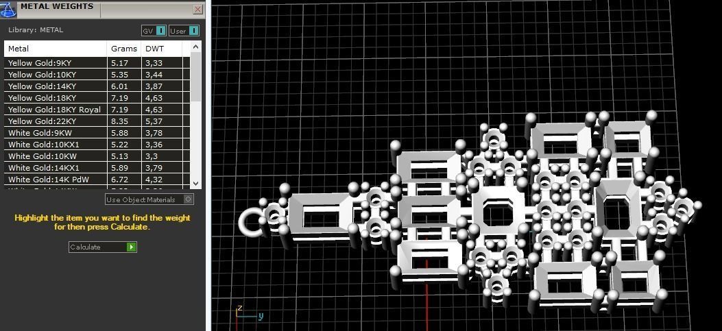 Pendant 1022 3D print model_3