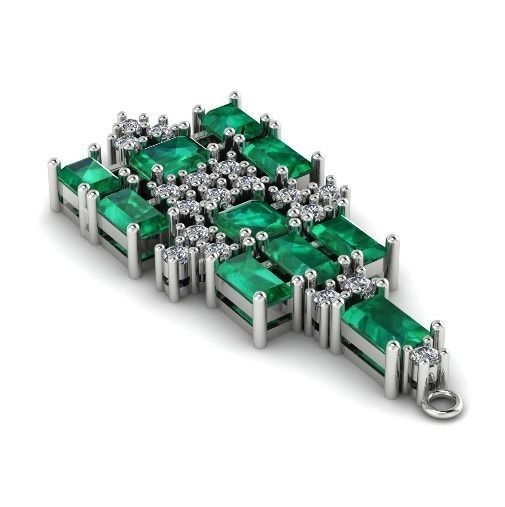 Pendant 1022 3D print model_1