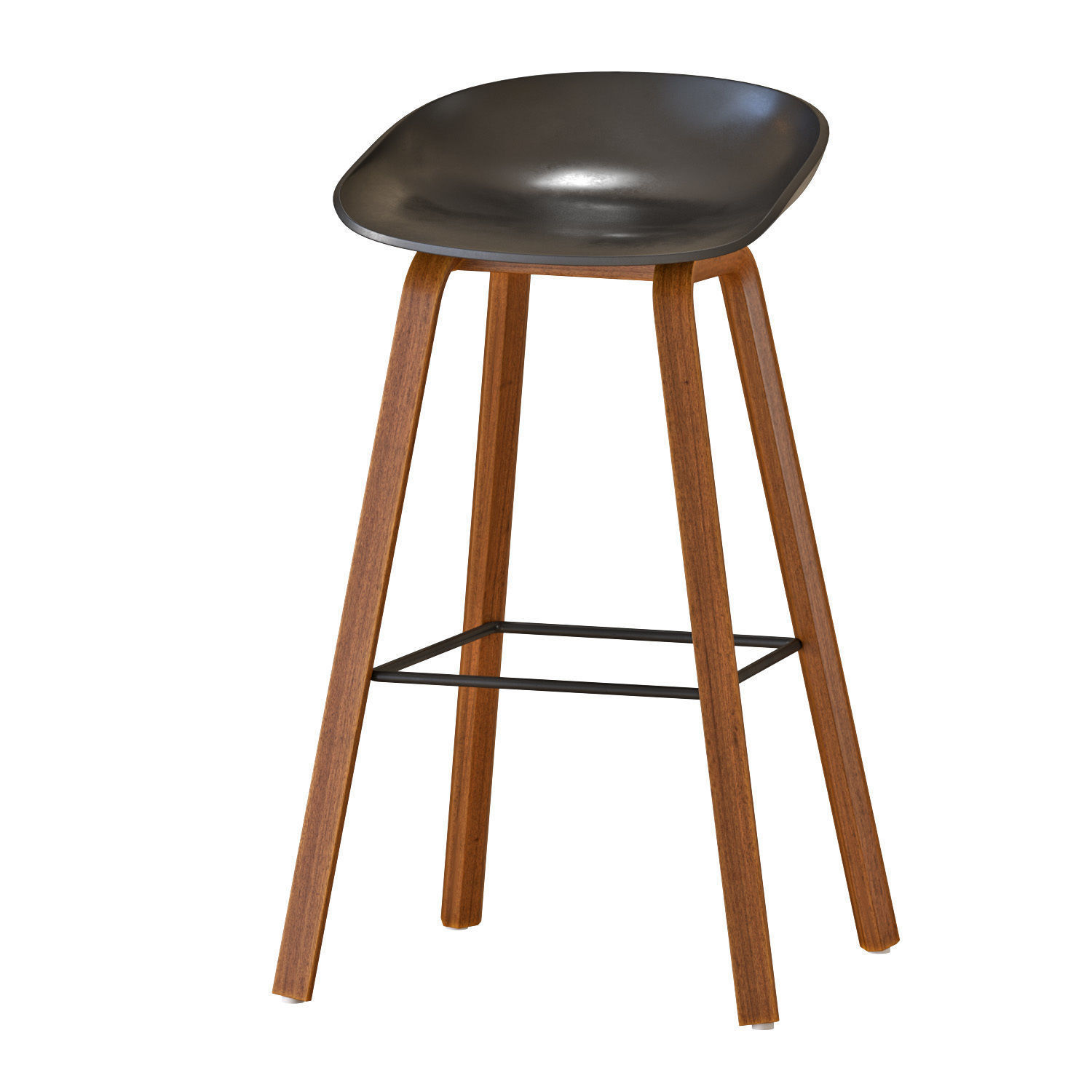 Hay table and chairs set 9 3D model_1