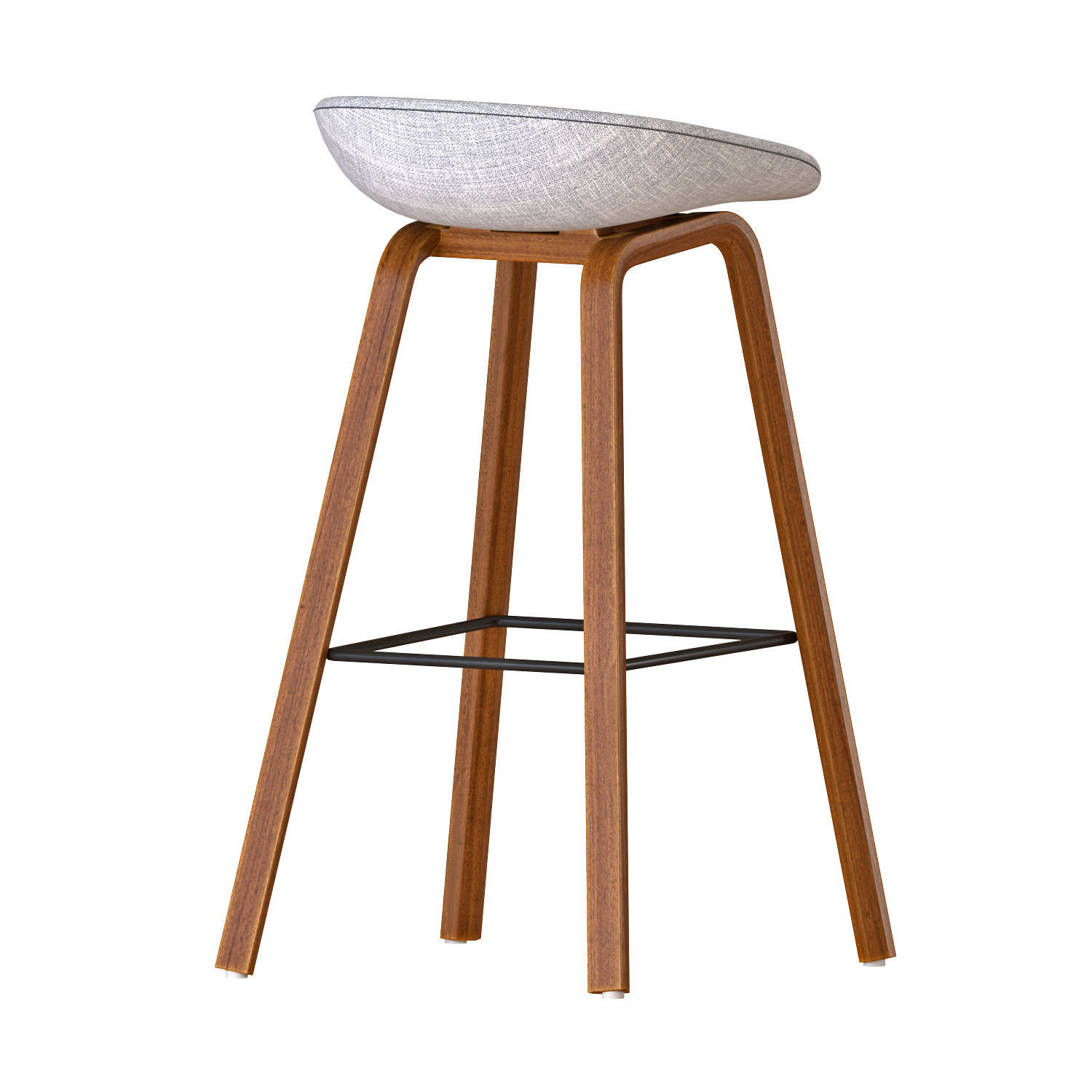 Hay table and chairs set 9 3D model_2