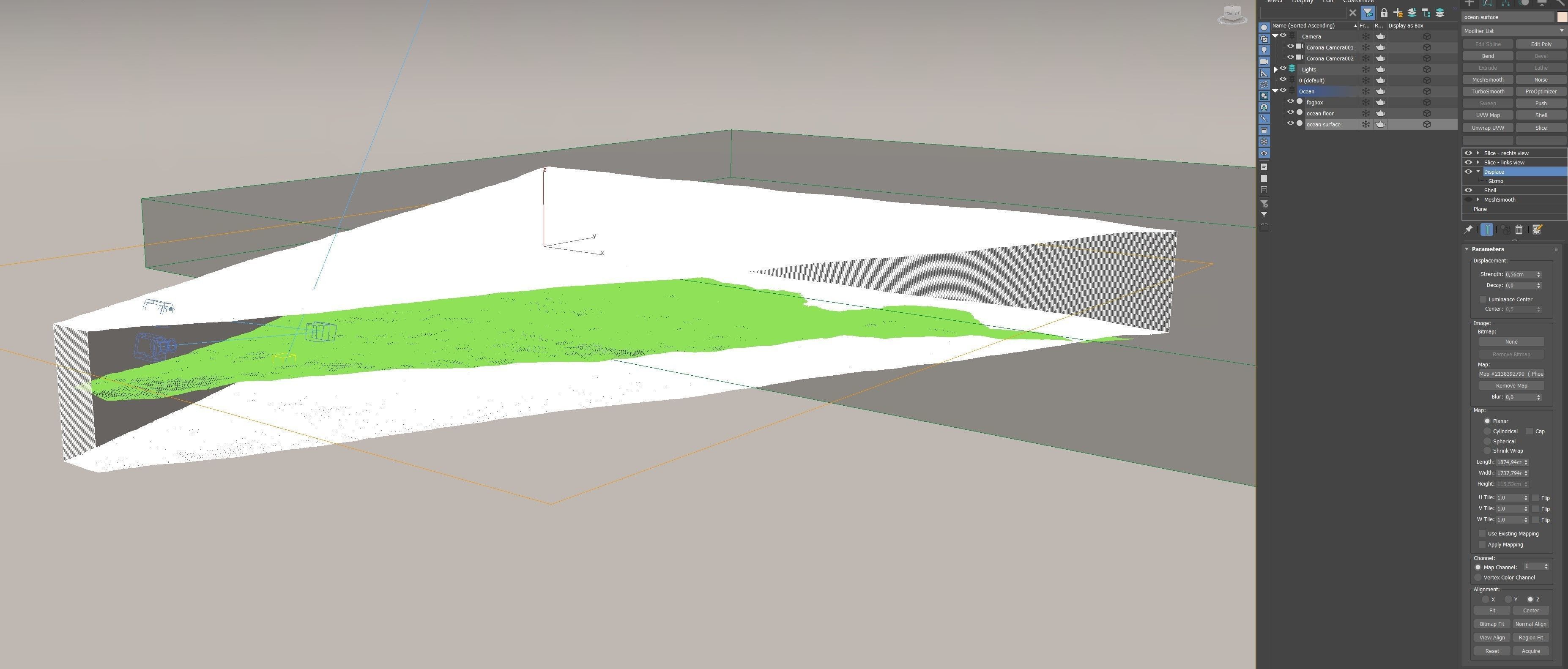 Underwater ocean scene 3D model_5