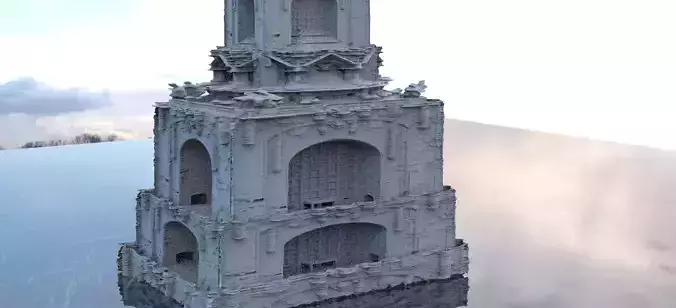 Fantasy architecture unique