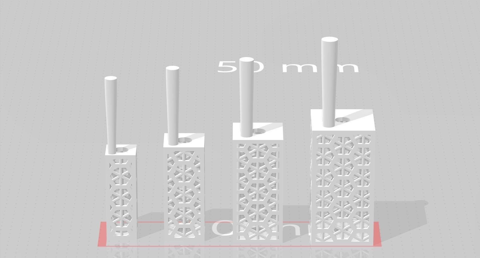 4 size stl beeds 3D print model_1