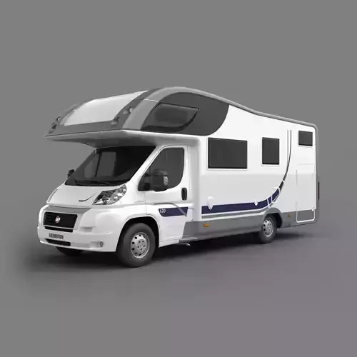Modern Camping Vehicle 3D model