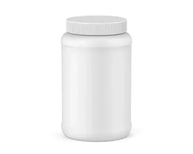 3D Jar plastic Low-poly 3D model
