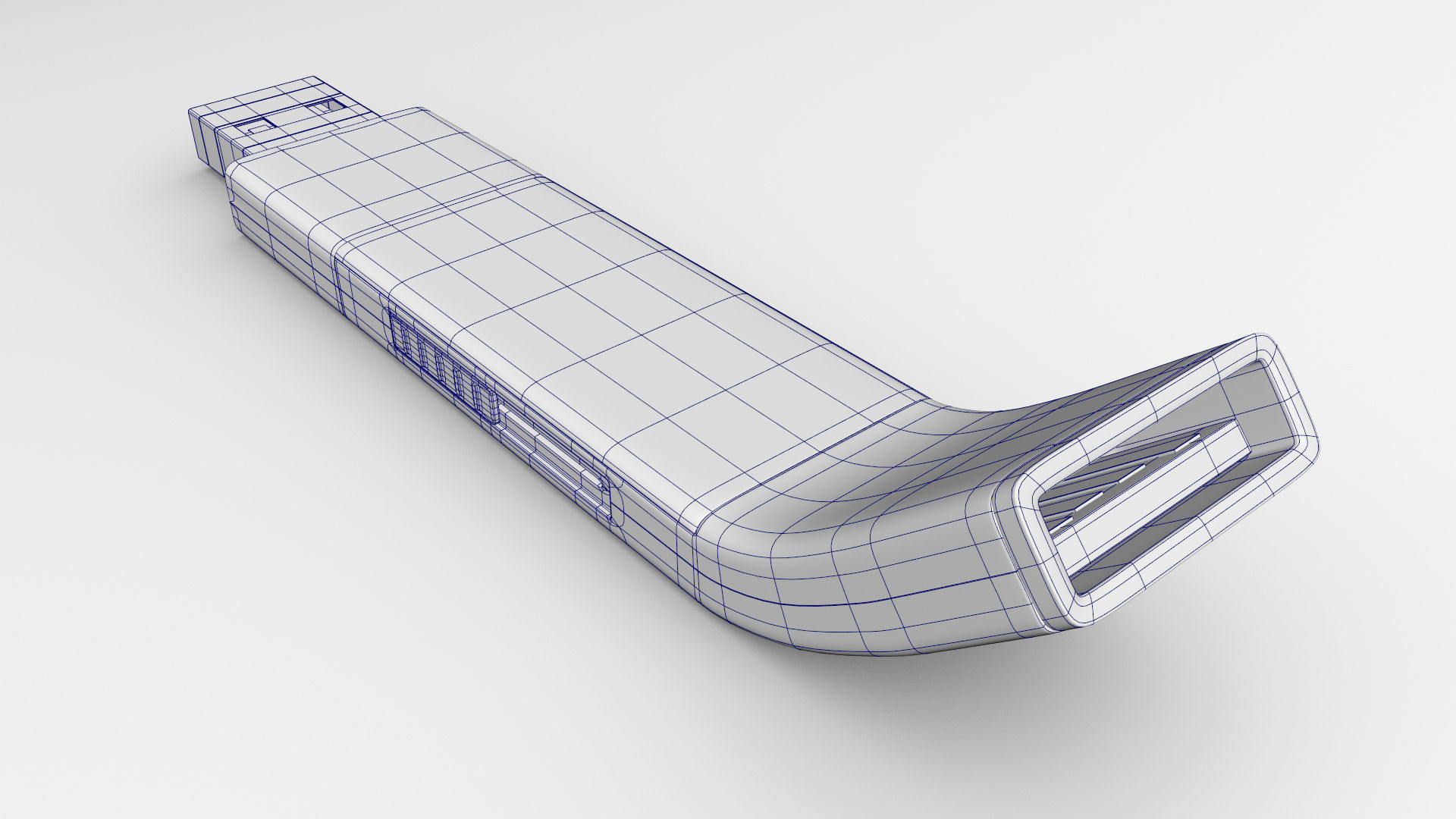 U Transfer usb flash drive 3D model_4
