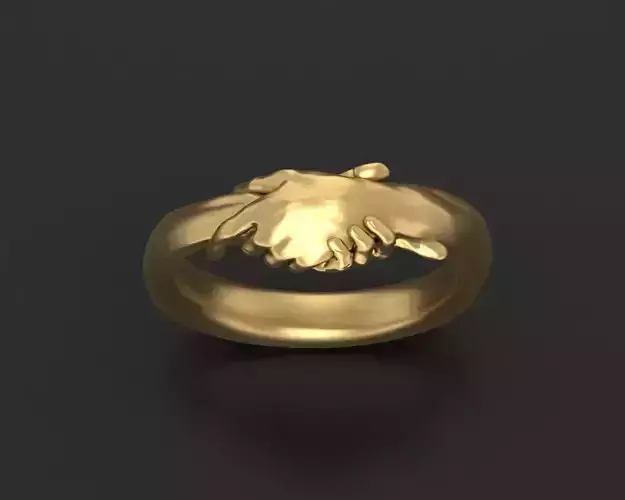 Rome Handshake Ring