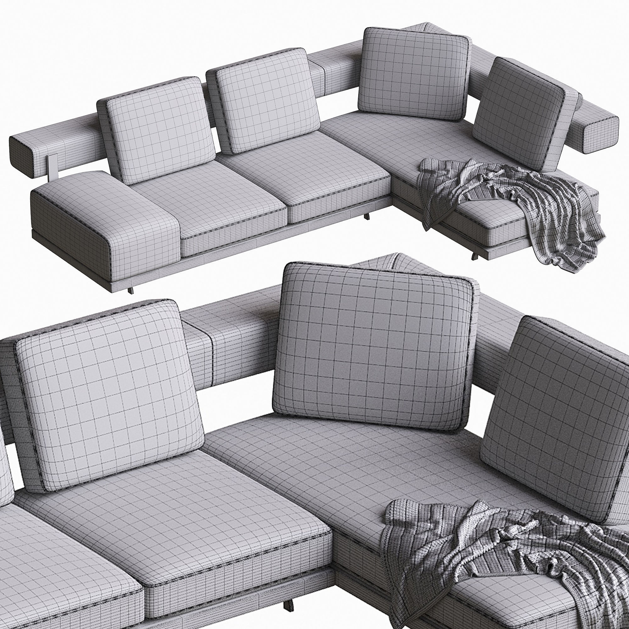 Sofa Boconcept Cenova 3D model_4