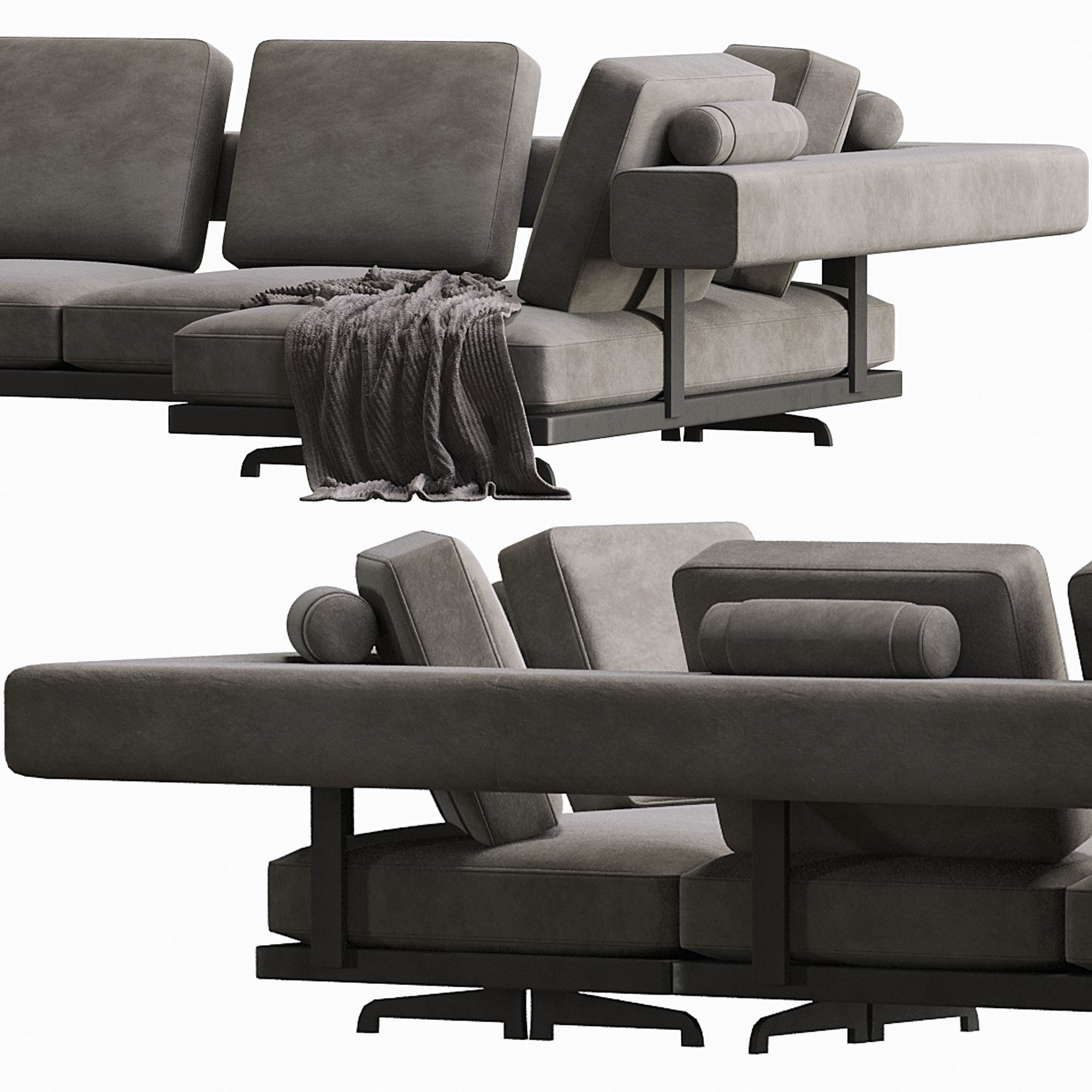 Sofa Boconcept Cenova 3D model_1