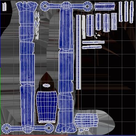 Fantasy Broad Sword Low-poly 3D model_3