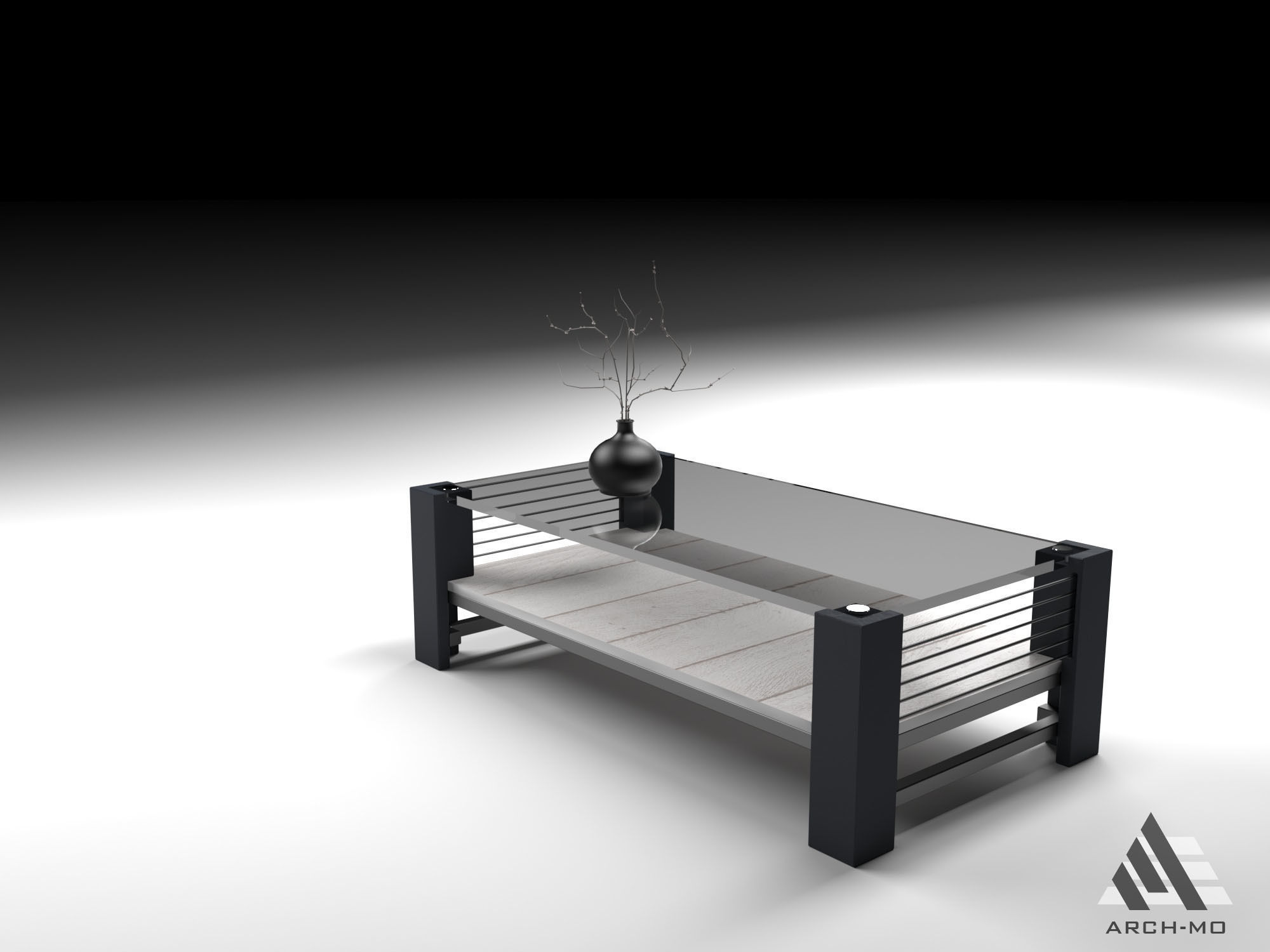 Coffee table 05- furniture Free low-poly 3D model_6
