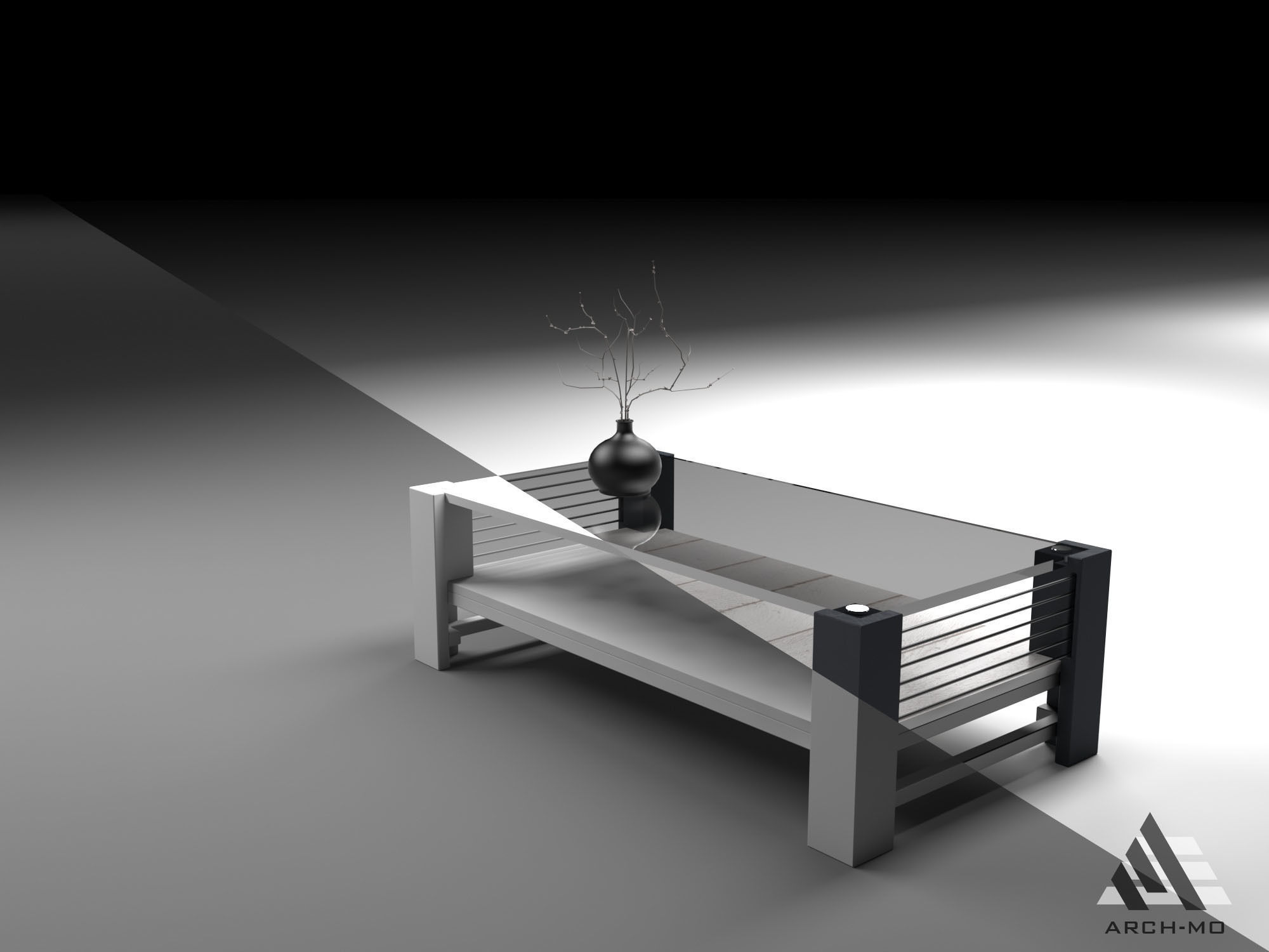 Coffee table 05- furniture Free low-poly 3D model_4