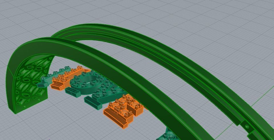 Bracelet I LOVE YOU 1025 3D print model_11