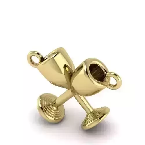 Pendant wine glasses 1041
