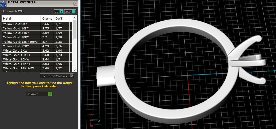 Soliter ring 1039 3D print model_2