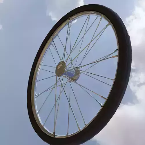 Bike tire Free 3D model