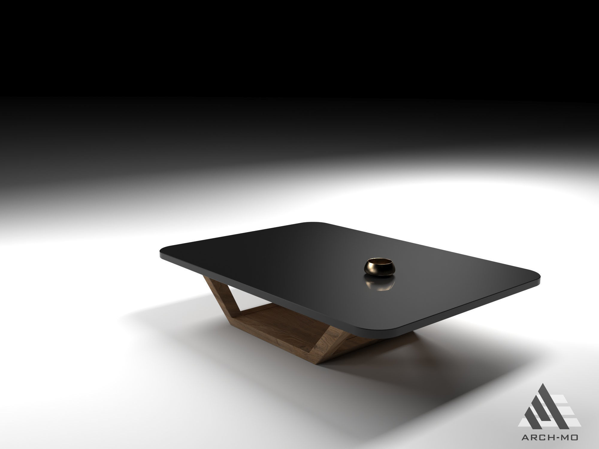 Coffee table 07- furniture Free 3D model_6