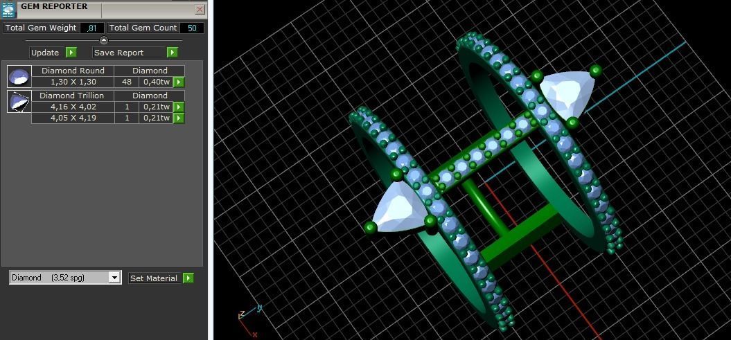 Ring 1048 3D print model_3