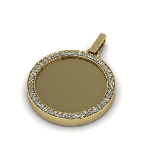 Pendant 1046 3D print model_1