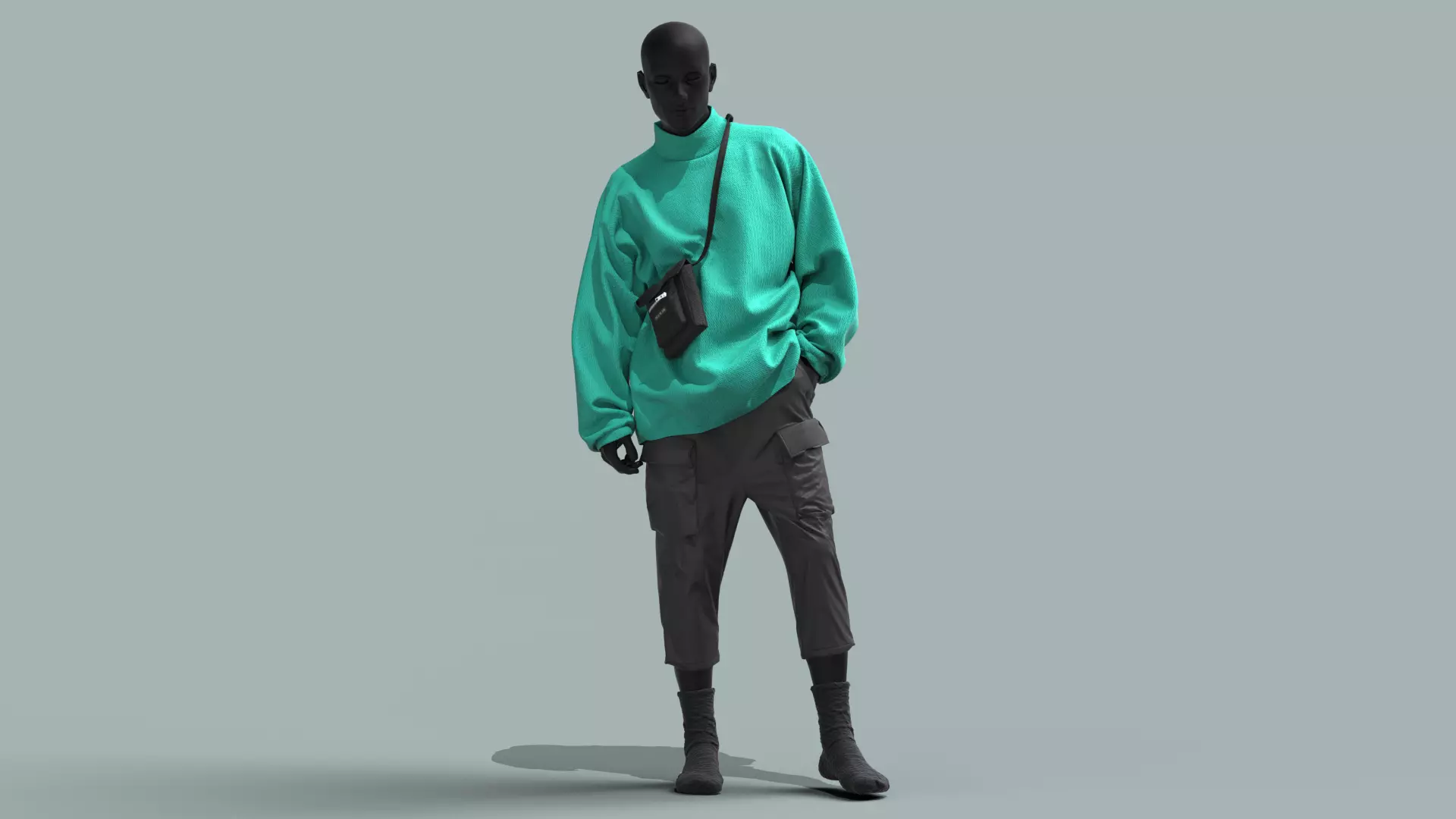Male Outfit  3D model_0