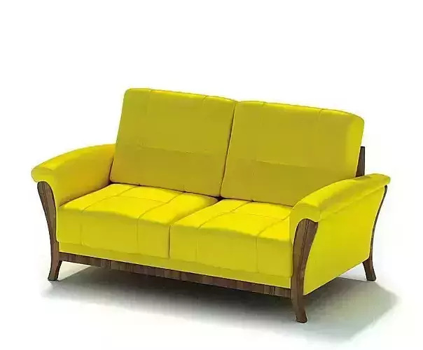 Yellow Modern Couch