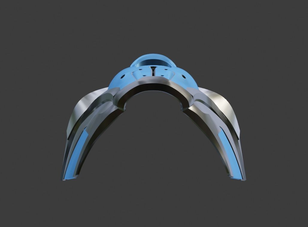 Sub Zero mask from Mortal Kombat 11 - Sleet survivor 3D print model_8