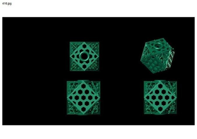 3 size stl beeds 3D print model