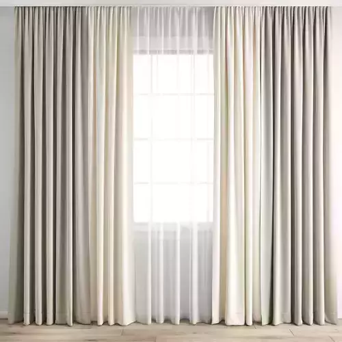 Curtain 218 3D model