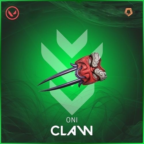 Valorant Oni Claw 3D print model