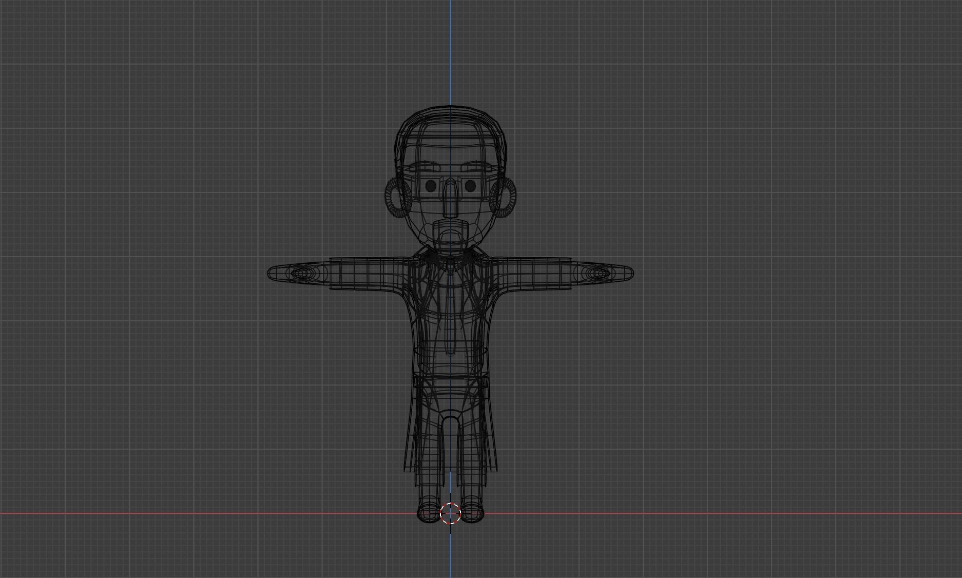 doctor character Low-poly 3D model_5