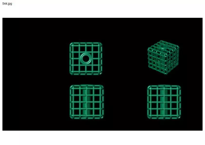 2 size stl beeds 3D print model_0